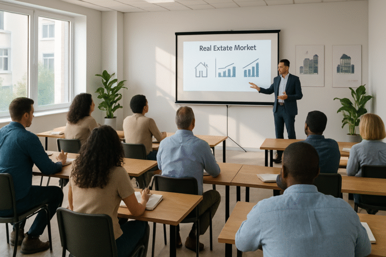 découvrez les formations les plus recherchées dans le secteur de l'immobilier en 2023. que vous soyez débutant ou professionnel, adaptez vos compétences aux tendances du marché pour booster votre carrière!